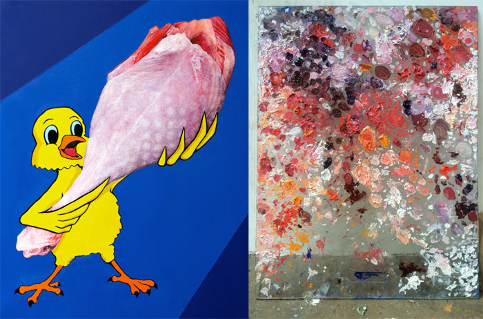 Love Meat: Chicken Drumstick Palette | Michael Croft. / Artist