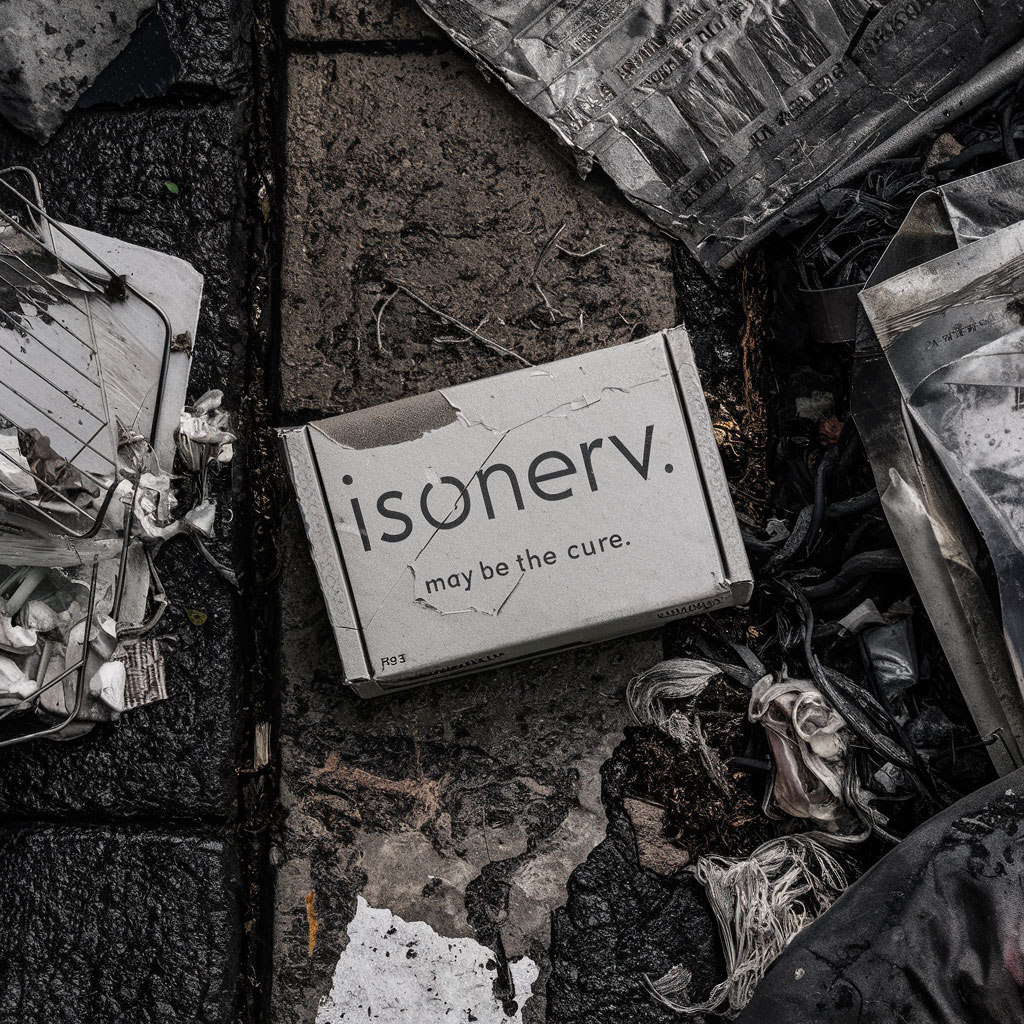  ISONERV+  | Born Again | Poster | Sicker | Hackney Surveillance | 