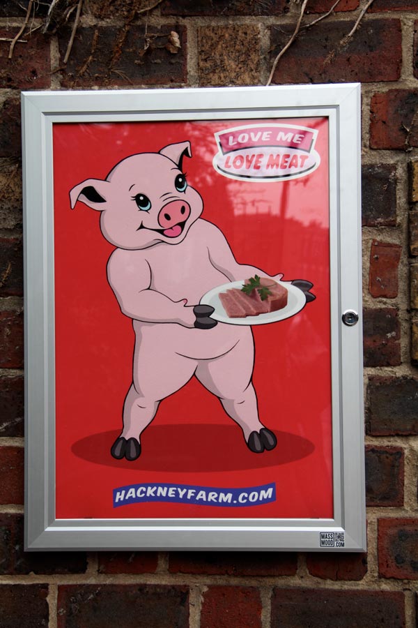 Hackney Farm Street Poster | Michael Croft | Artist
