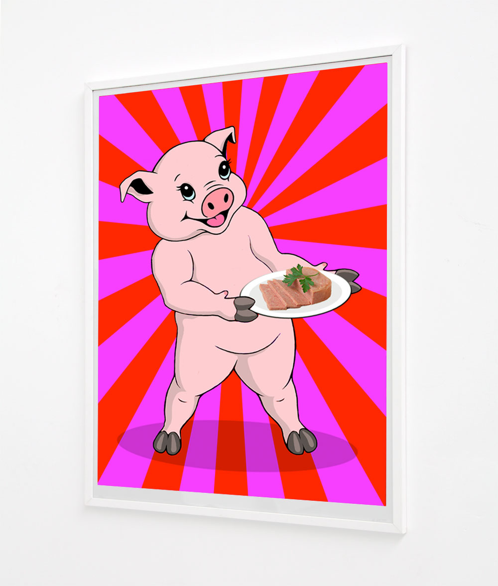 Love Meat: Tin of ham | Michael Croft | art |
